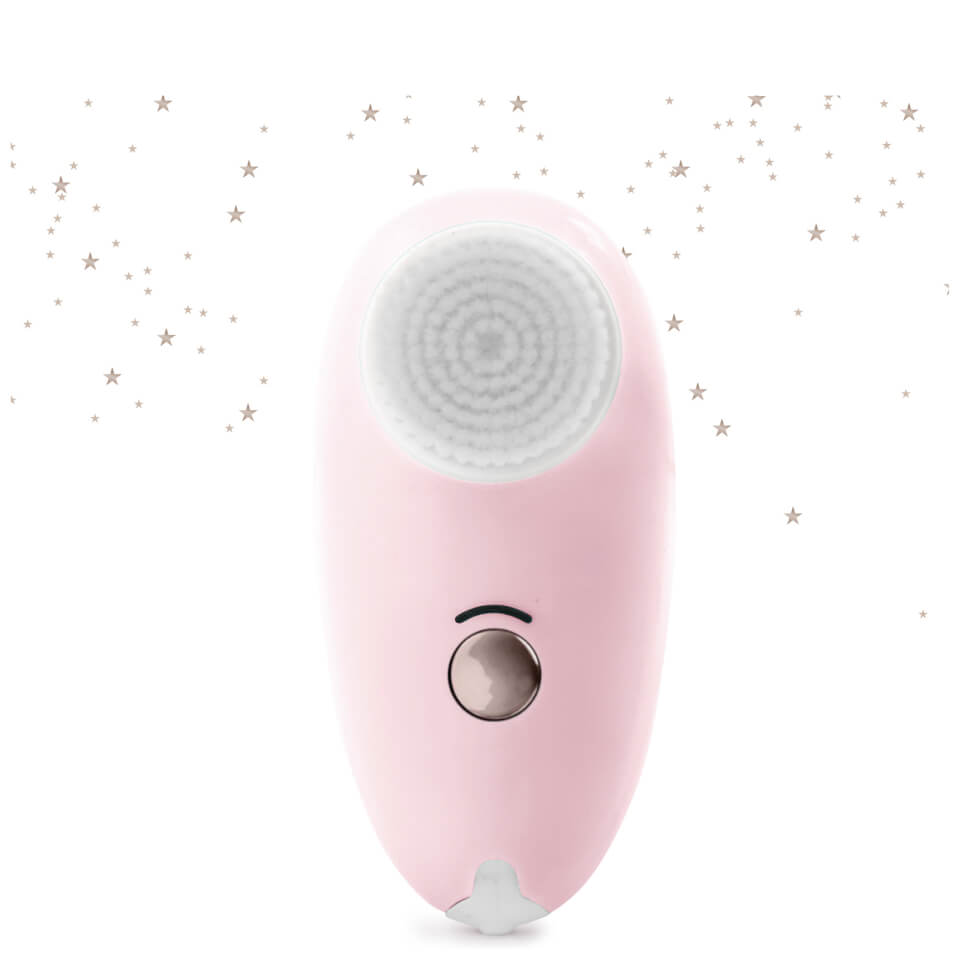 MAGNITONE London Limited Edition First Step Vibra-Sonic Skin-Balancing Compact Cleansing Brush - Pink and Gold