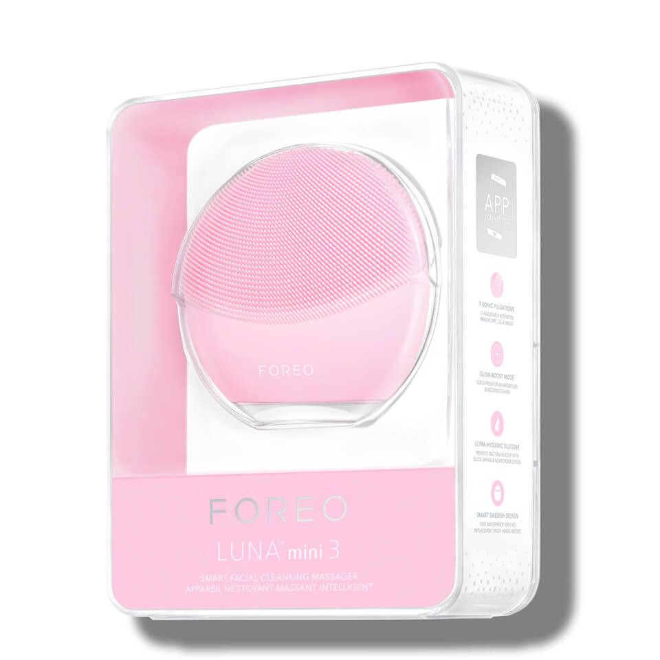 FOREO LUNA Mini Shades) Face Brush for All Types (Various 3 Dual-Sided Skin