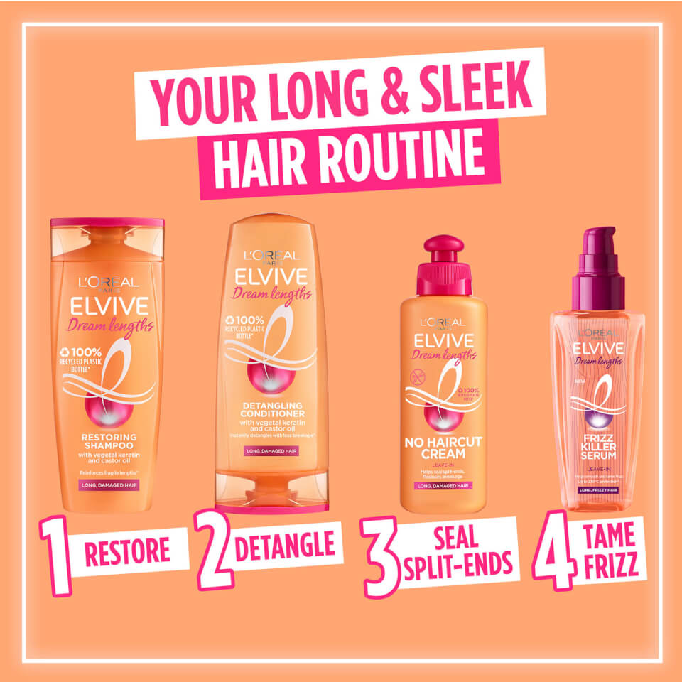 L'Oréal Paris Elvive Dream Lengths Long Hair Shampoo 500ml