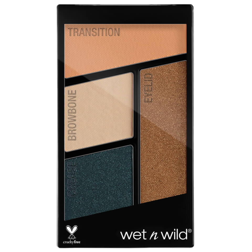 wet n wild coloricon Eyeshadow Quads - Hooked on Vinyl 4.5g