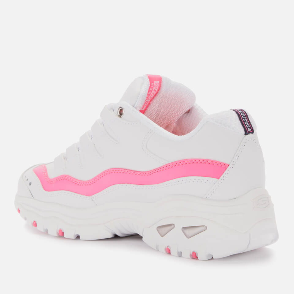 Skechers Women's Over Joy White/Pink | Worldwide | Allsole