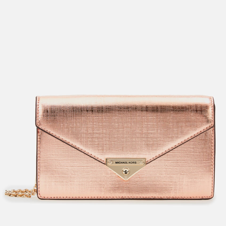 MICHAEL MICHAEL KORS Women's Grace Medium Envelope Clutch - Ballet