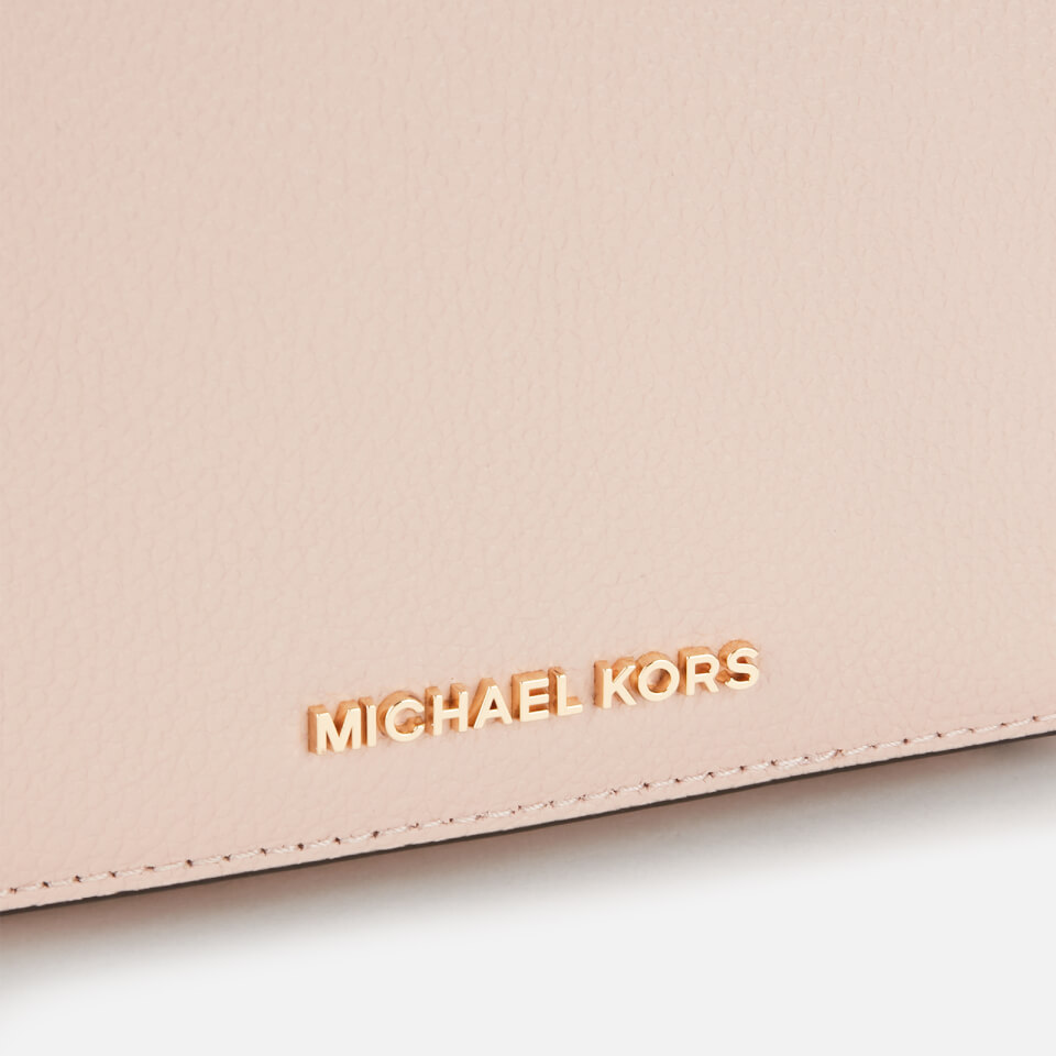 MICHAEL MICHAEL KORS Women's Jet Set Small Full Flap Cross Body Bag - Soft Pink