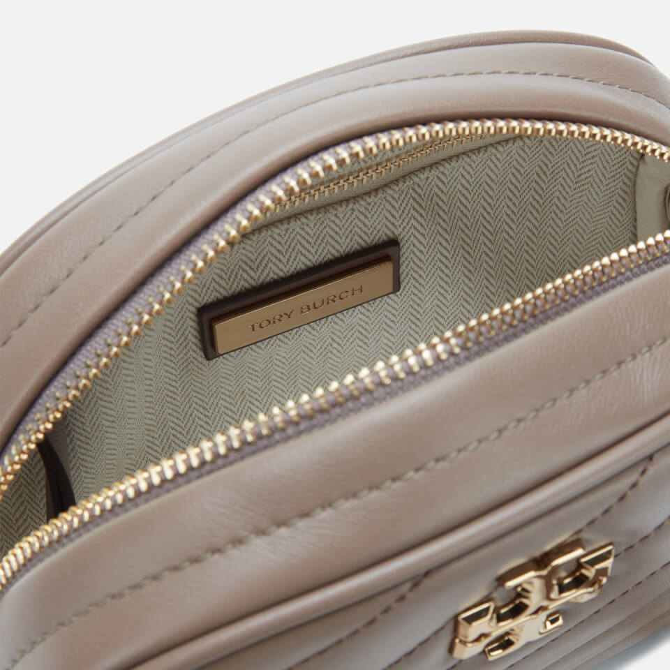 Tory Burch Women's Kira Chevron Small Camera Bag - Classic Taupe