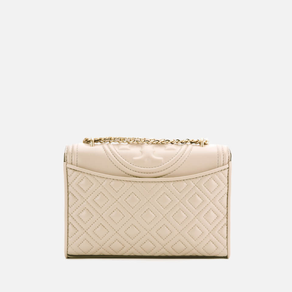Tory Burch Women's Fleming Small Convertible Shoulder Bag - Light Taupe