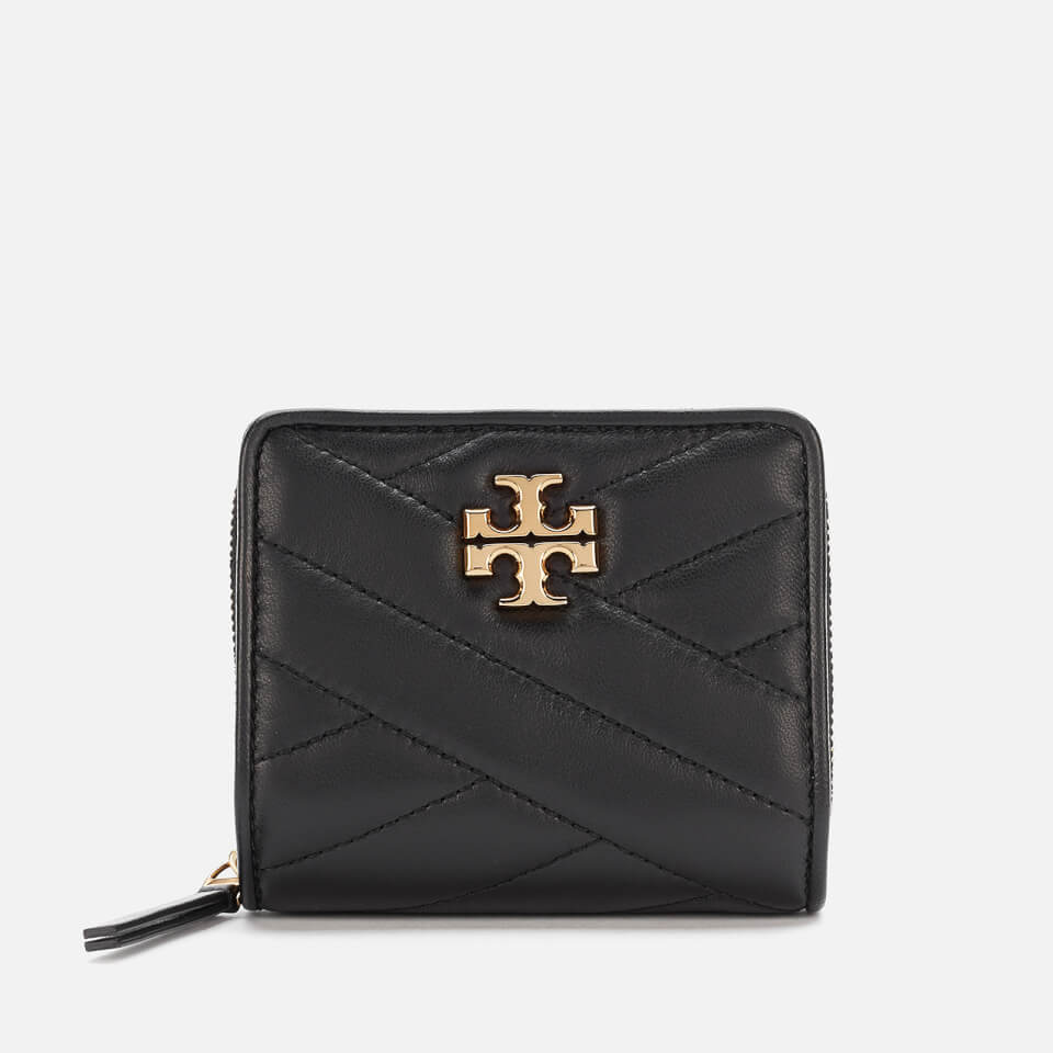 Tory Burch Women's Kira Chevron Bi-Fold Wallet - Black