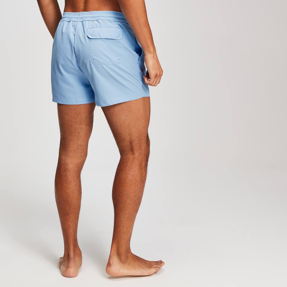 MP Men's Contrast Stitch Swim Shorts - Sky Blue