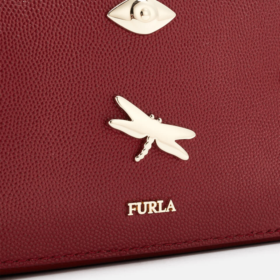 Furla Women's Brava Zaffiro Mini Cross Body Bag - Red