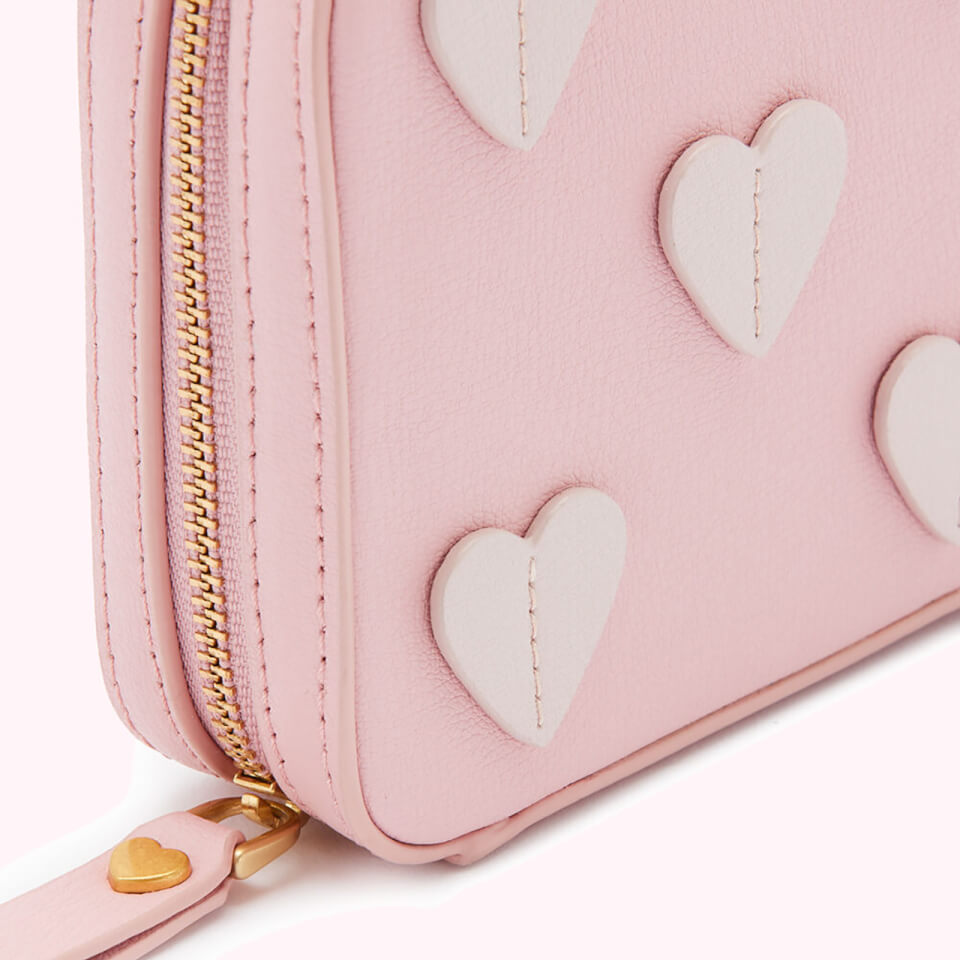 Lulu Guinness Women's Medium Hearts Lydia Cross Body - Blossom