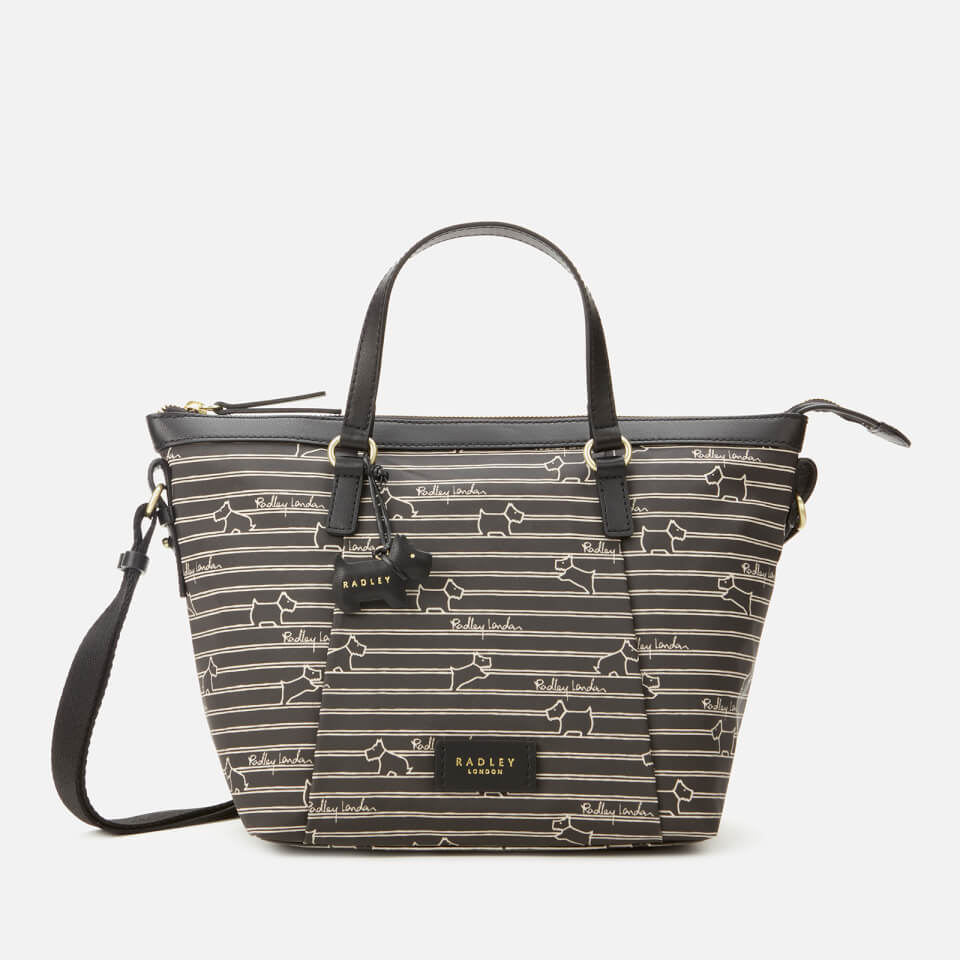 Radley stripe on sale bag