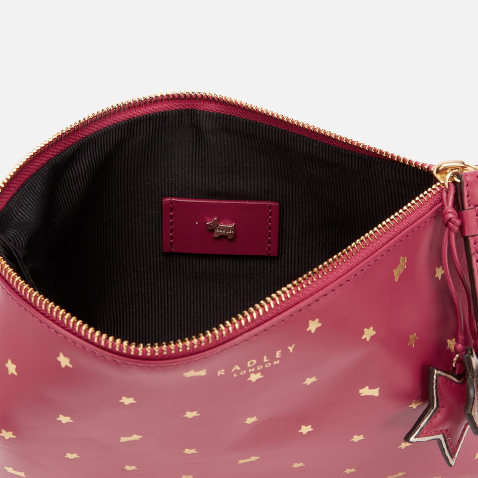 Radley Women's Regents Row Medium Zip Top Clutch Bag - Raspberry