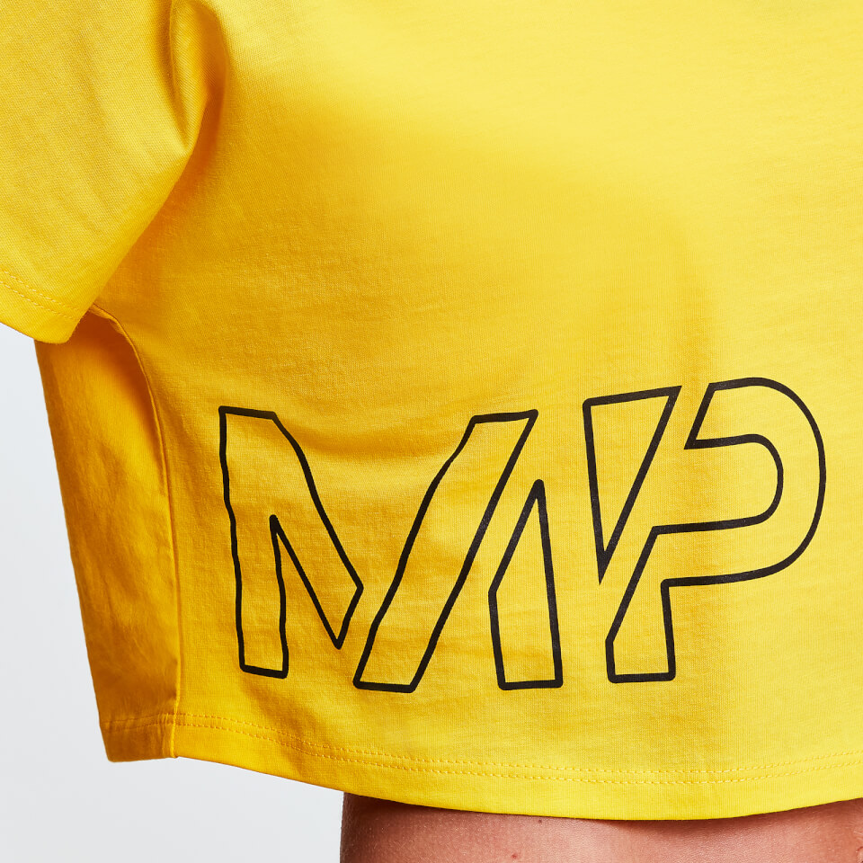 MP Power Women's Cropped T-Shirt - Buttercup