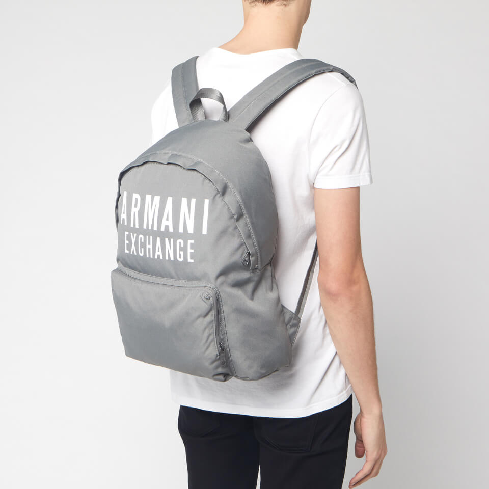 Armani Exchange Men's Backpack - Grey