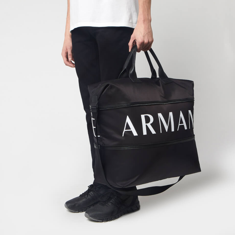 Armani Exchange Men's Duffle Bag - Nero