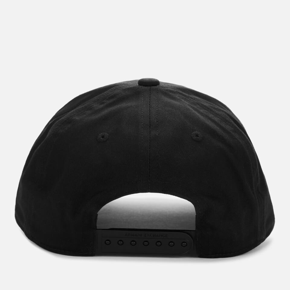 Armani Exchange Men's Baseball Hat - Black/Lurex Gold