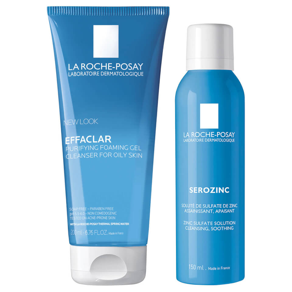 La Roche-Posay Men's Skincare Cleanse and Post Shave Care Duo