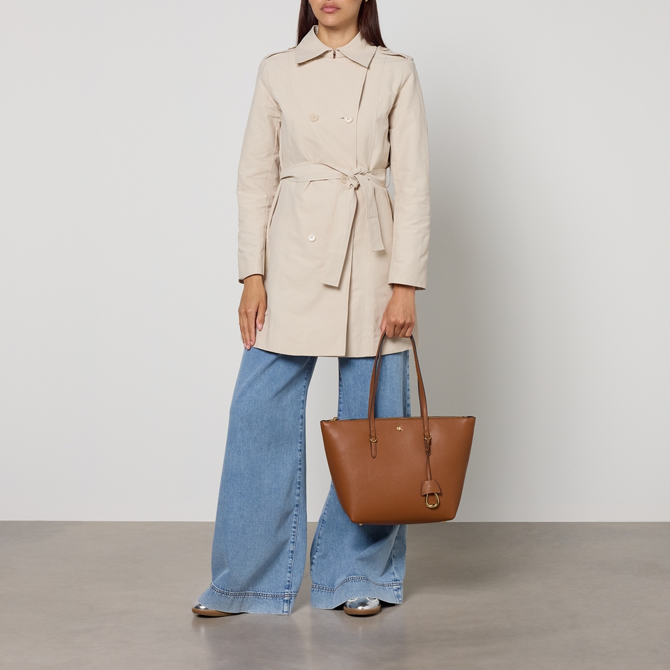 Lauren Ralph Lauren Keaton Small Faux Leather Tote Bag