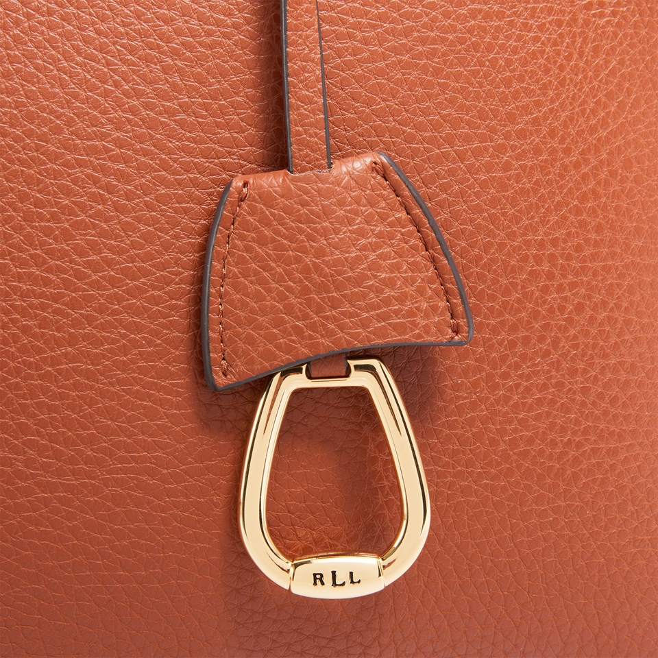 Lauren Ralph Lauren Keaton Small Faux Leather Tote Bag