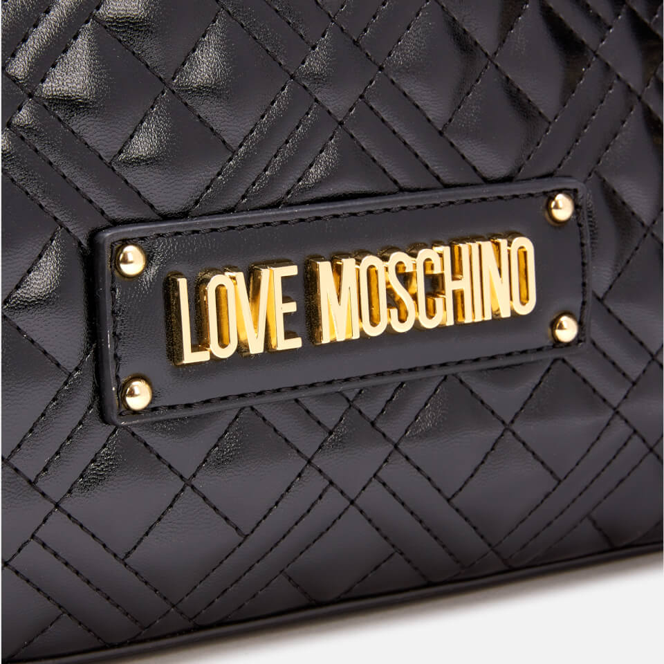 Love Moschino Women's Large Quilted Shopper - Black