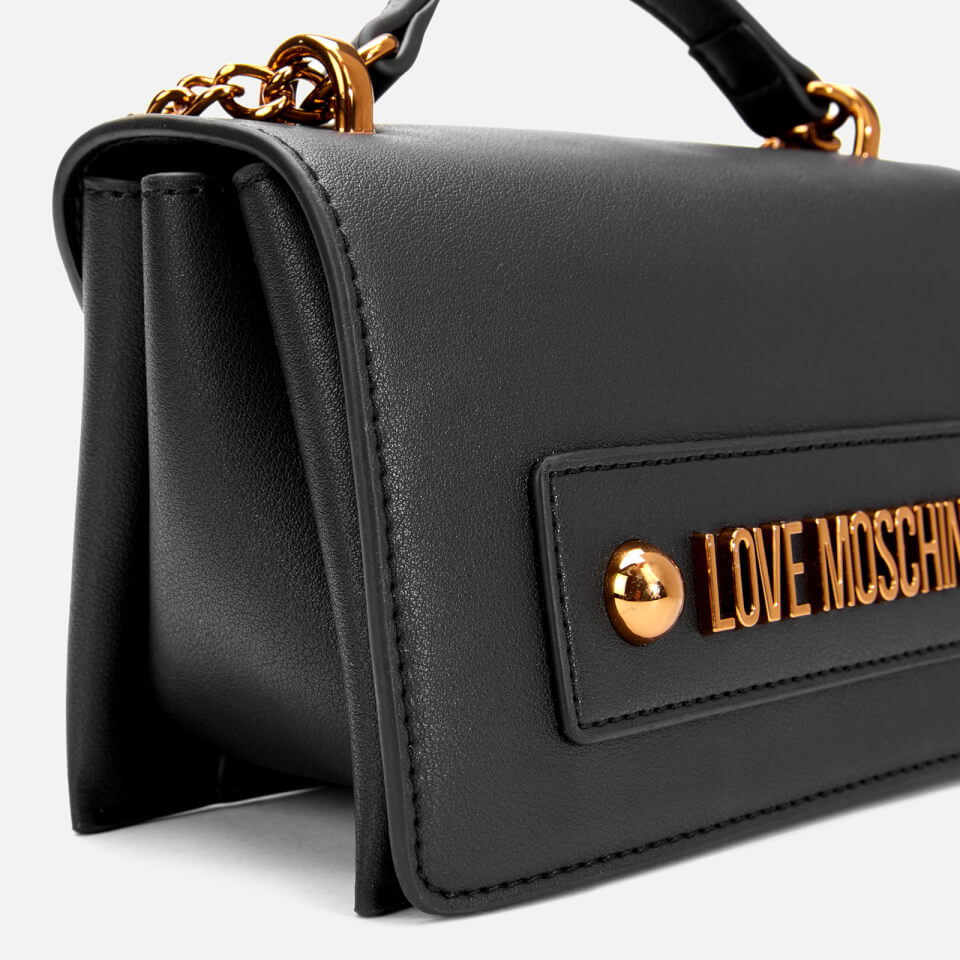 Love Moschino Women's Logo Shoulder Bag - Black