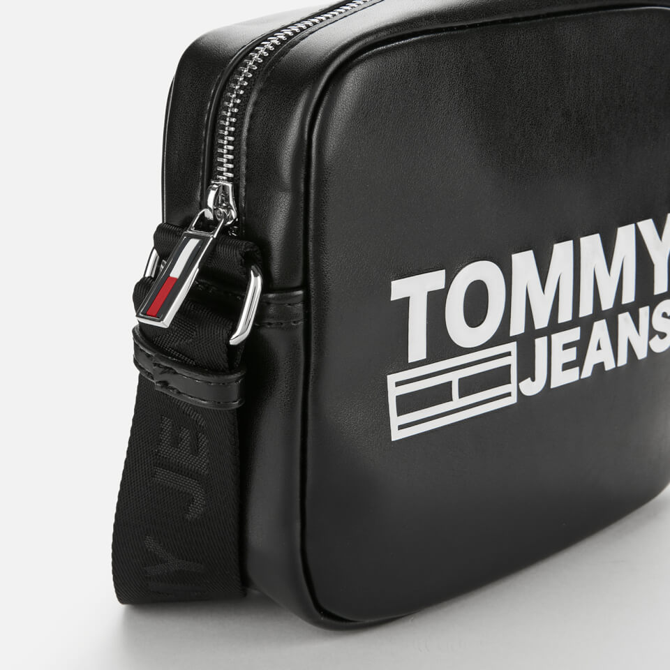 Tommy Jeans Women's Texture Cross Body Bag - Black