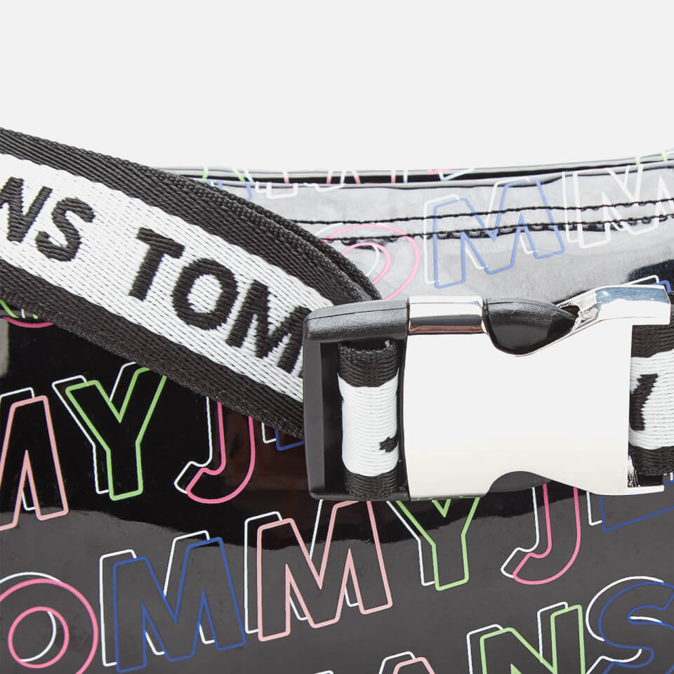 Tommy Jeans Women's Logo Tape Hip Bag - Black Print