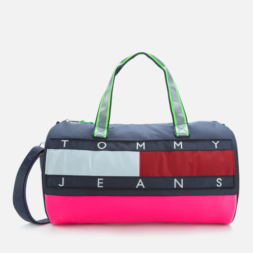 Tommy Jeans Women's Heritage Duffle - Pink Glo/Navy