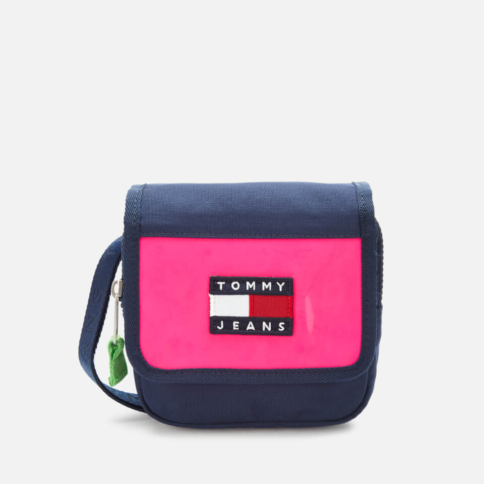 Tommy Jeans Women's Heritage Cross Body Bag - Pink Glo/Blue