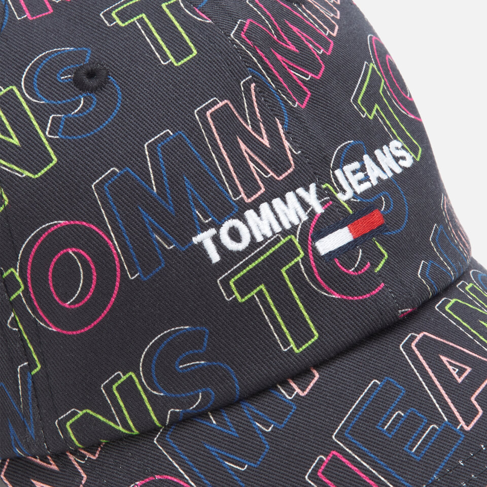 Tommy Jeans Women's Sport Print Cap - Black