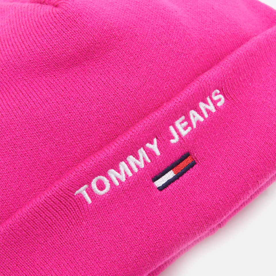 Tommy Jeans Women's Sport Beanie - Pink Glo