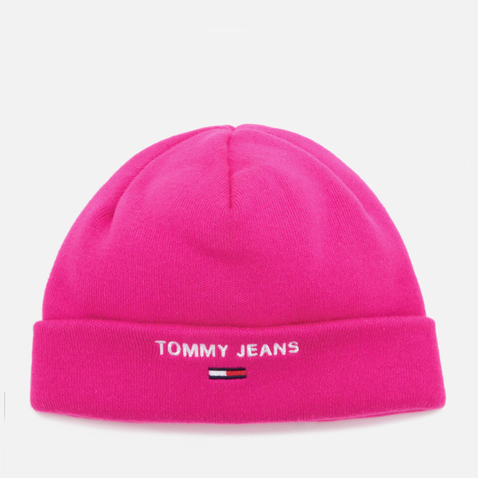 Tommy Jeans Women's Sport Beanie - Pink Glo