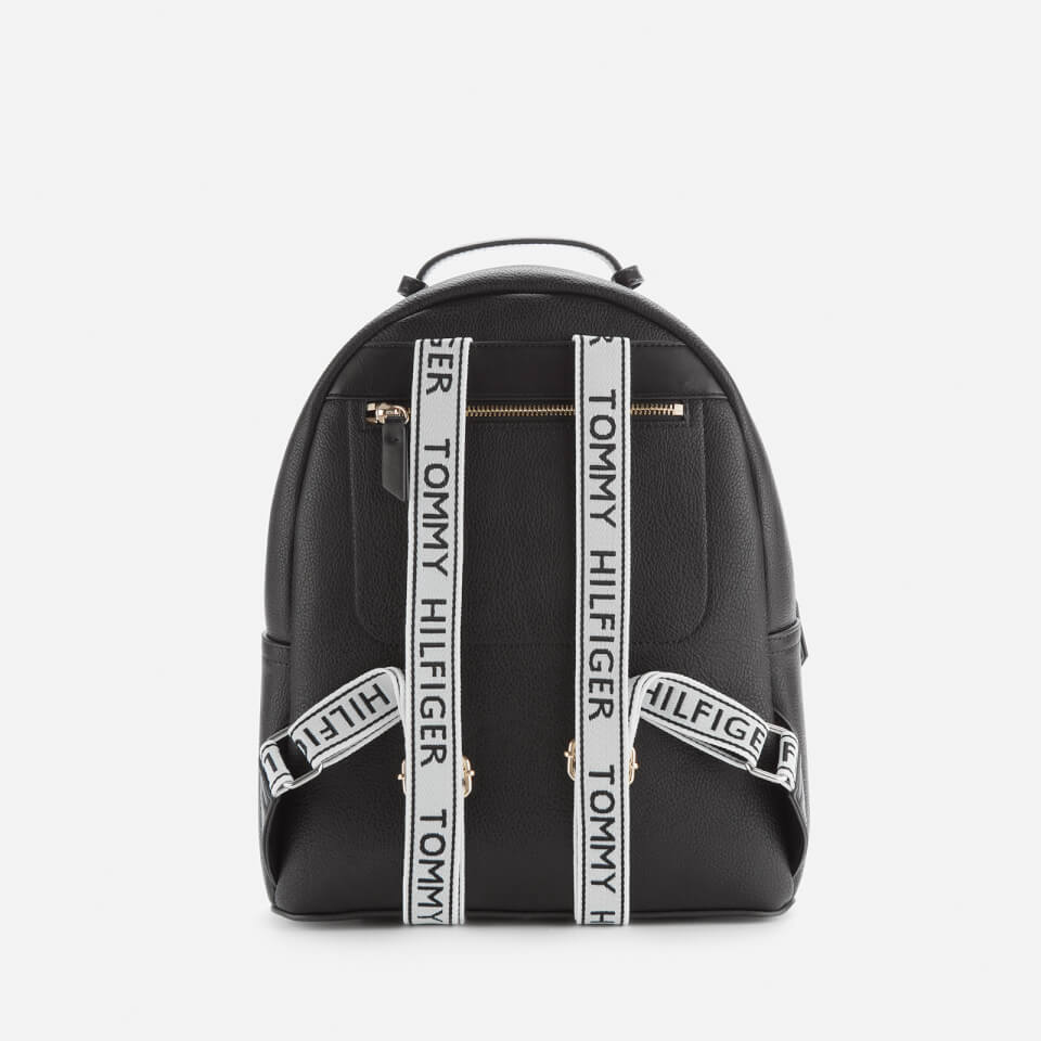 Tommy Hilfiger Women's Iconic Tommy Backpack - Black