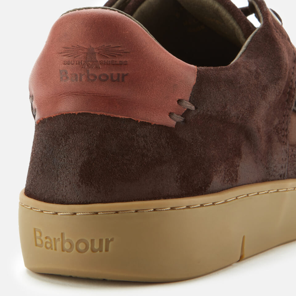 Barbour Men s Bilby Nubuck Trainers Brown
