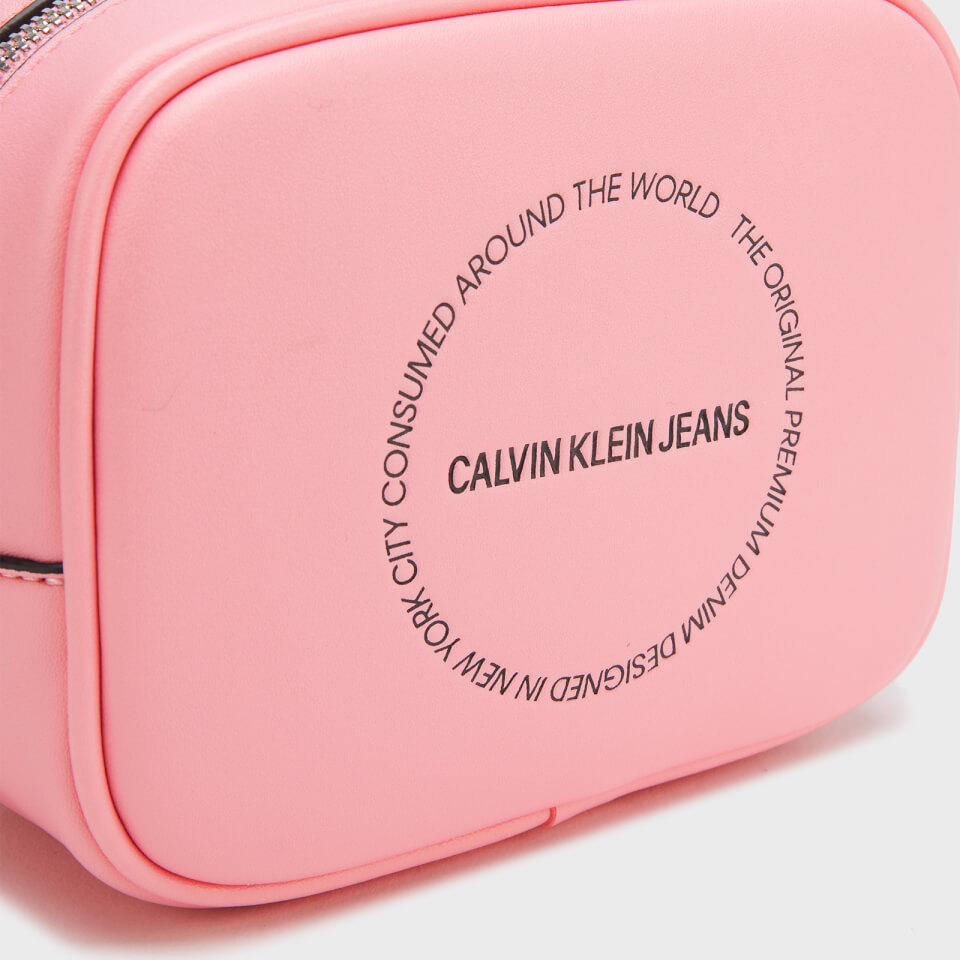 Calvin klein camera bag pink clearance