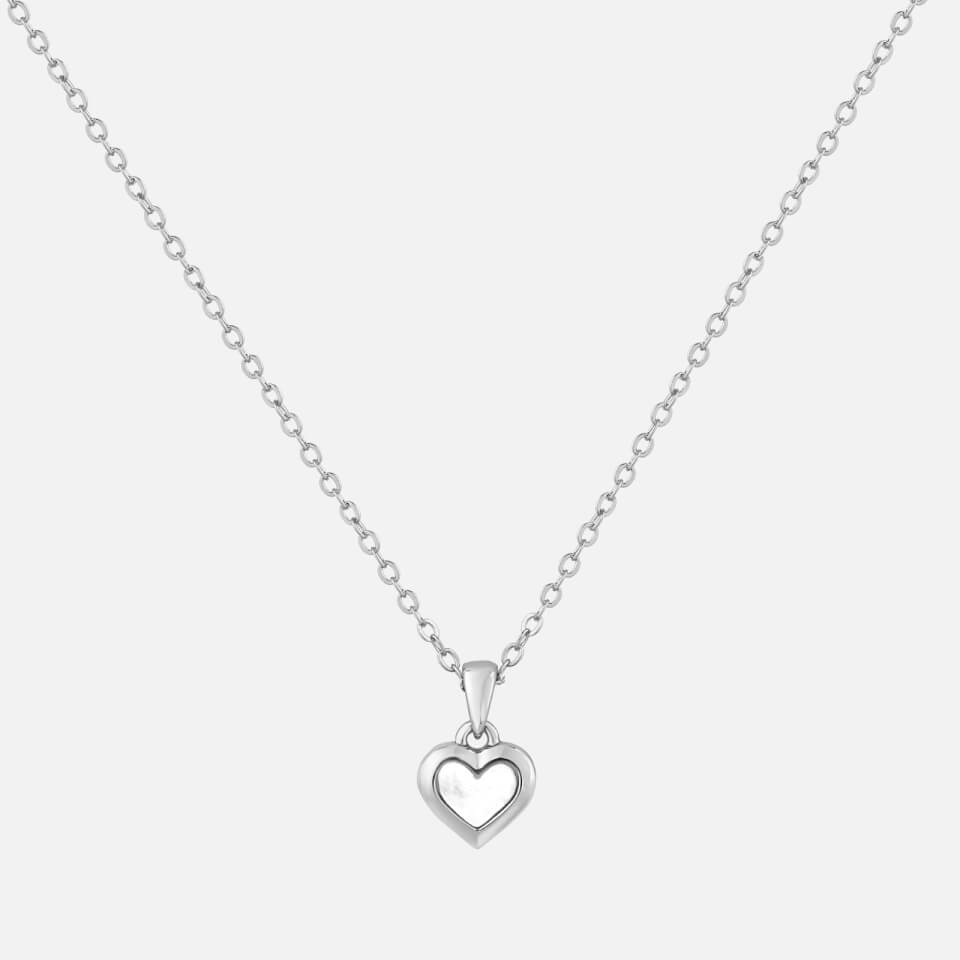 Ted Baker Women's Harriot Mother of Pearl Heart Pendant - Silver