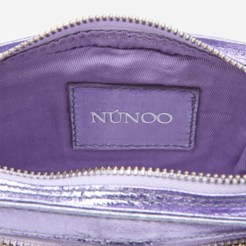 Núnoo Women's Helena Metallic Cross Body Bag Exclusive - Purple
