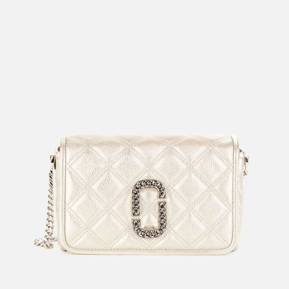 Marc Jacobs Women's Naomi Quilted Chain Bag - Platinum