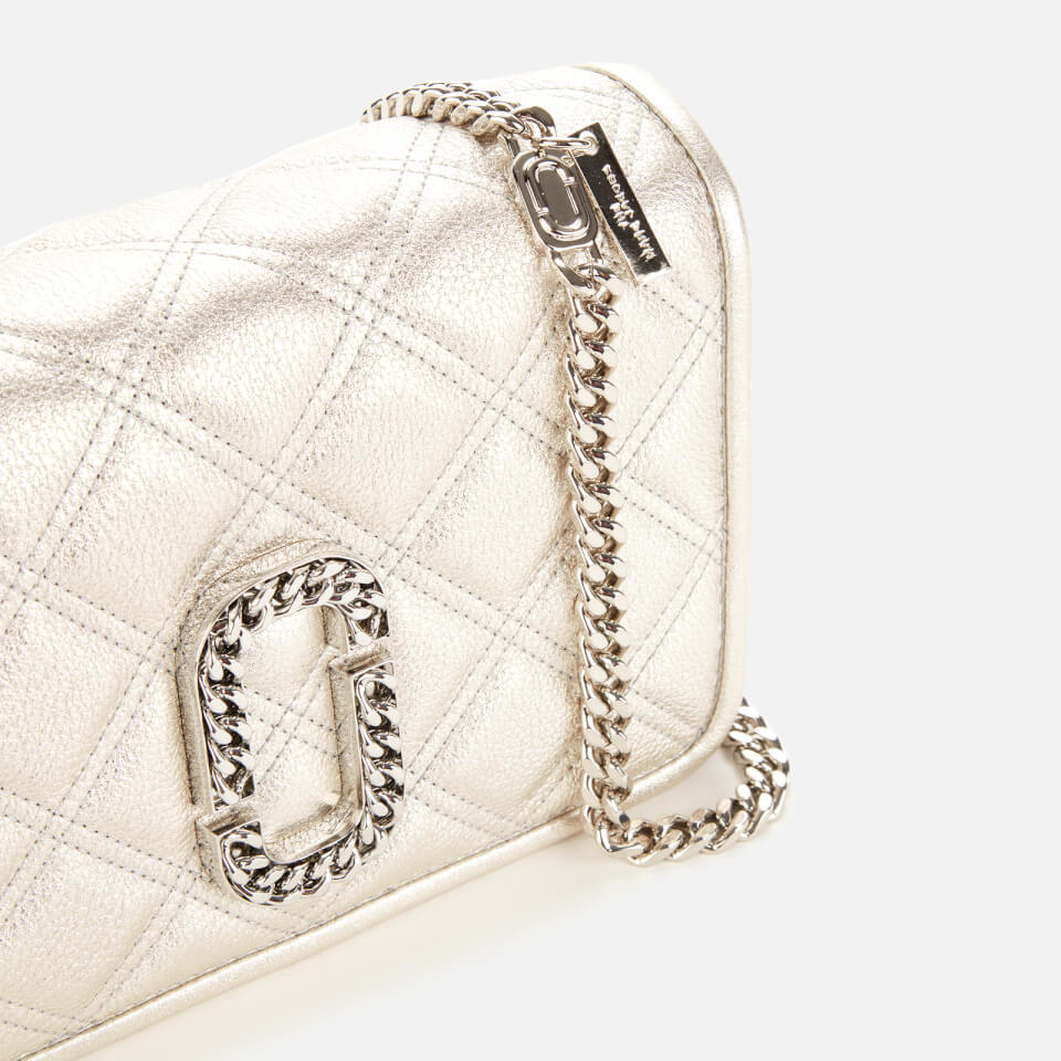Marc Jacobs Women's Naomi Quilted Chain Bag - Platinum