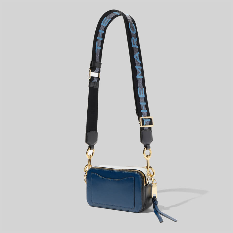 Marc Jacobs Snapshot Crossbody Bag, Lake Blue Multi, New With Tags