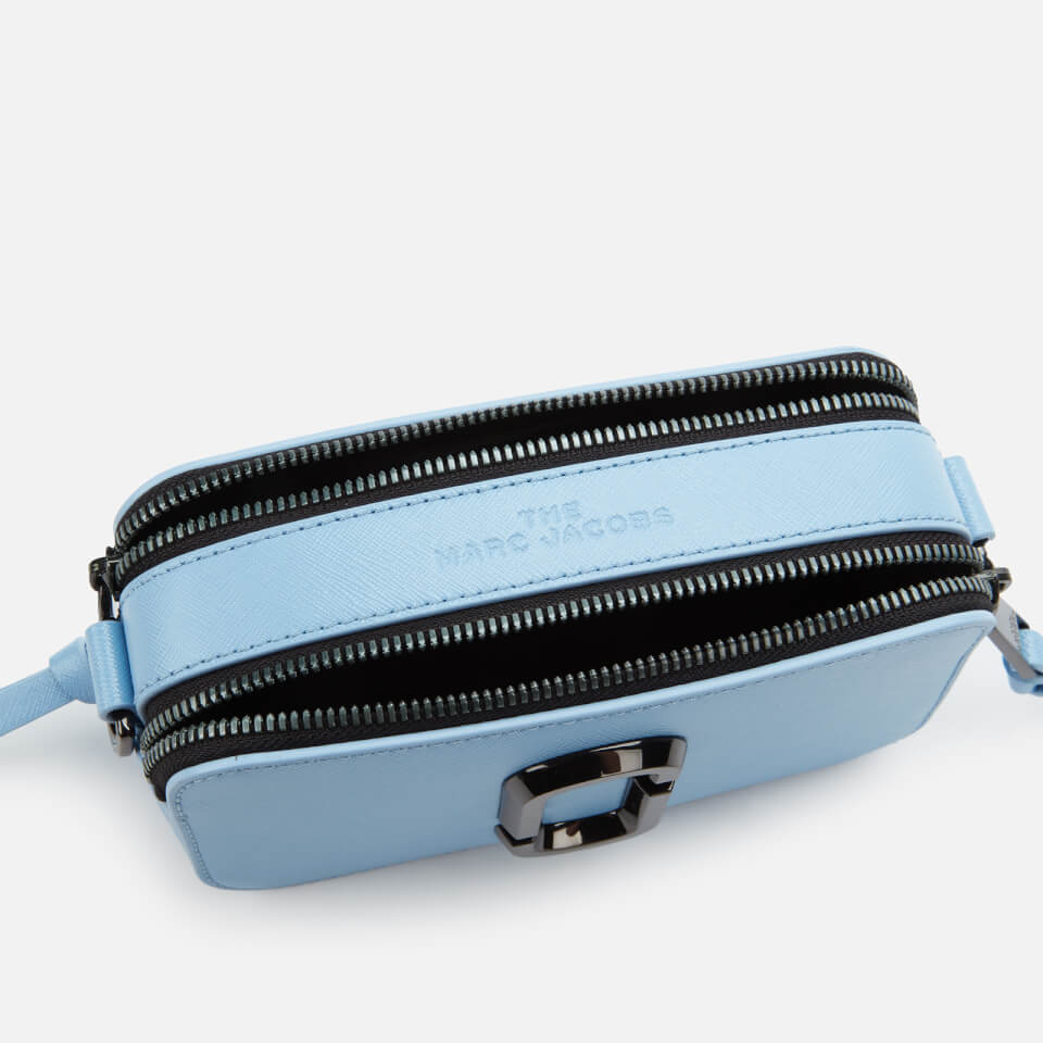 Marc Jacobs Snapshot DTM Camera Bag Dreamy Blue in Saffiano