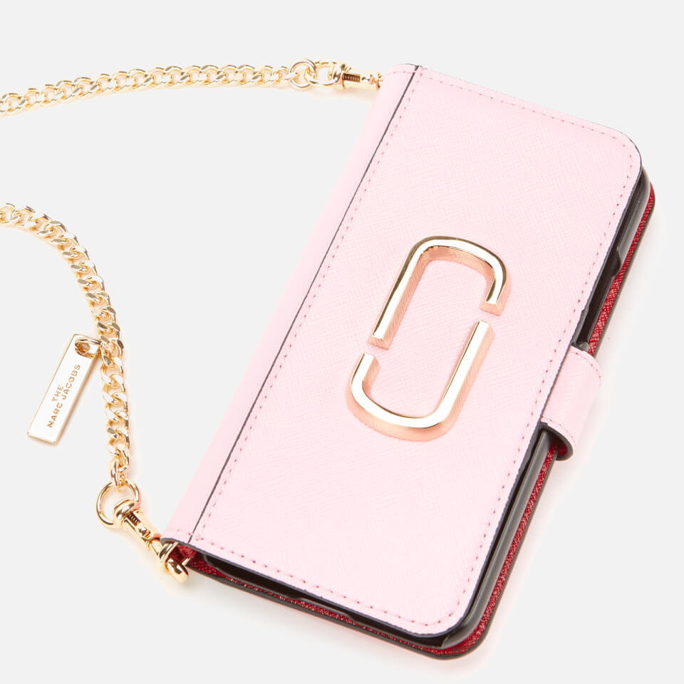Marc Jacobs Women's iPhone Xs Case - Powder Pink Multi