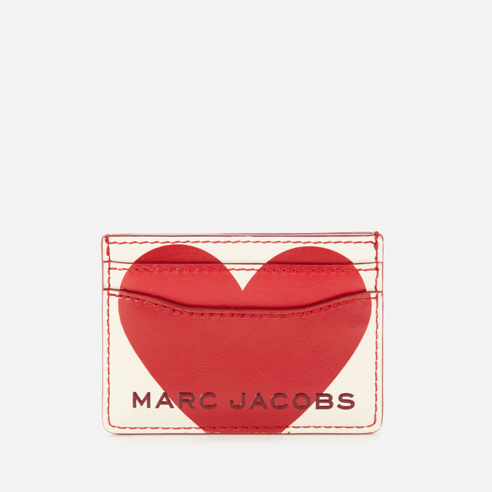 Marc Jacobs Women's Valentines Heart Card Case - Cotton Multi