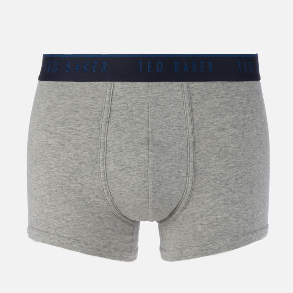 Ted Baker Men's 3 Pack Trunk Boxer Shorts - Grey Heather