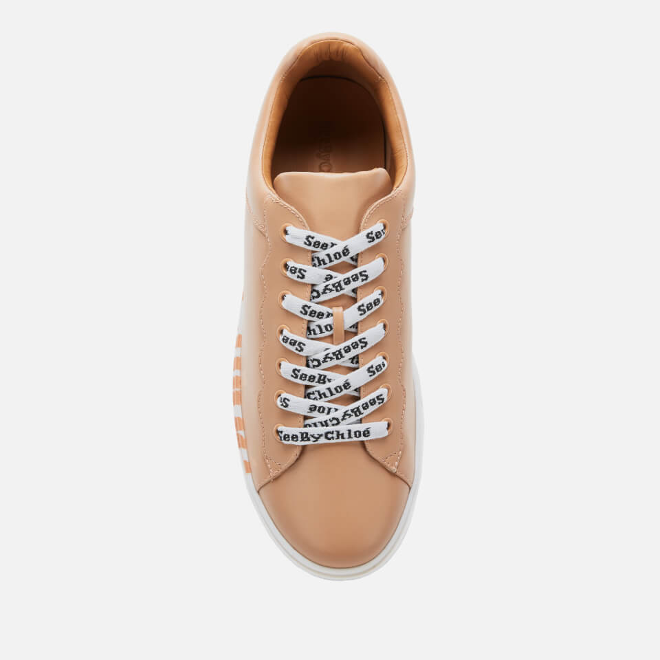See By Chloé Women's Low Top Trainers - Rosellina/Logo Pink