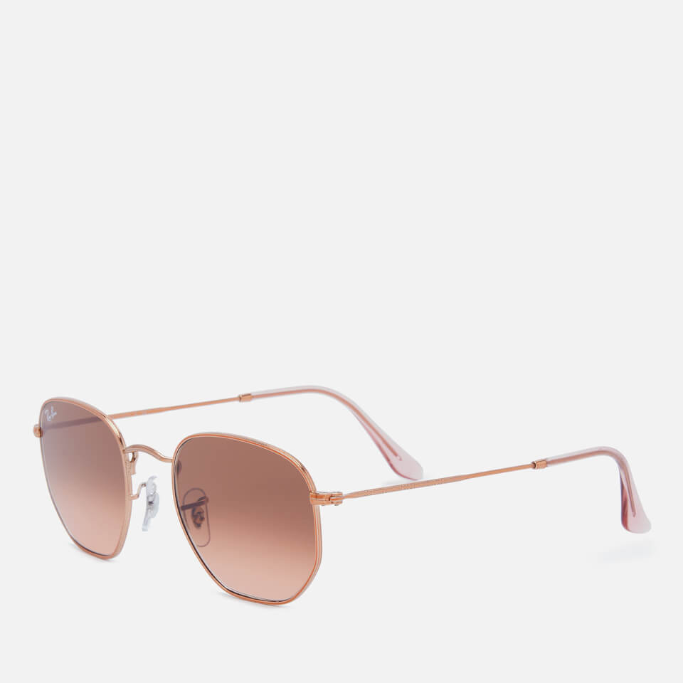 Ray-Ban Women's Hexagon Frame Sunglasses - Copper