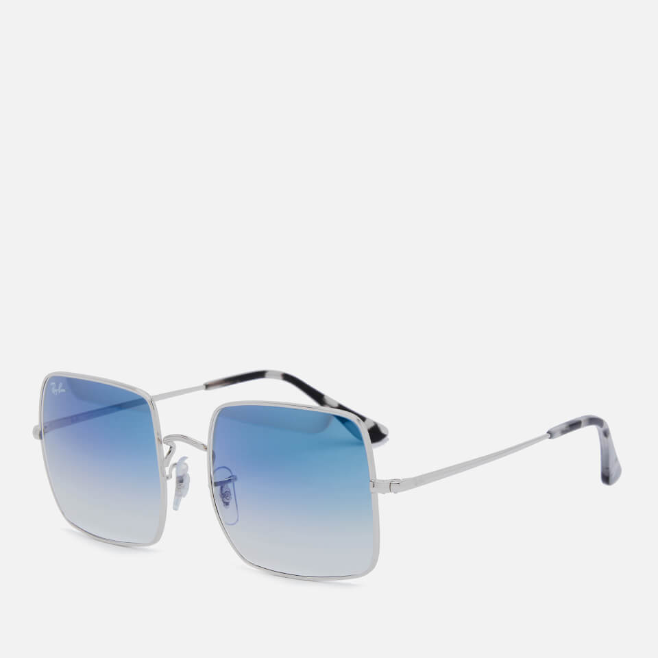 Ray-Ban Women's Square Frame Sunglasses - Silver