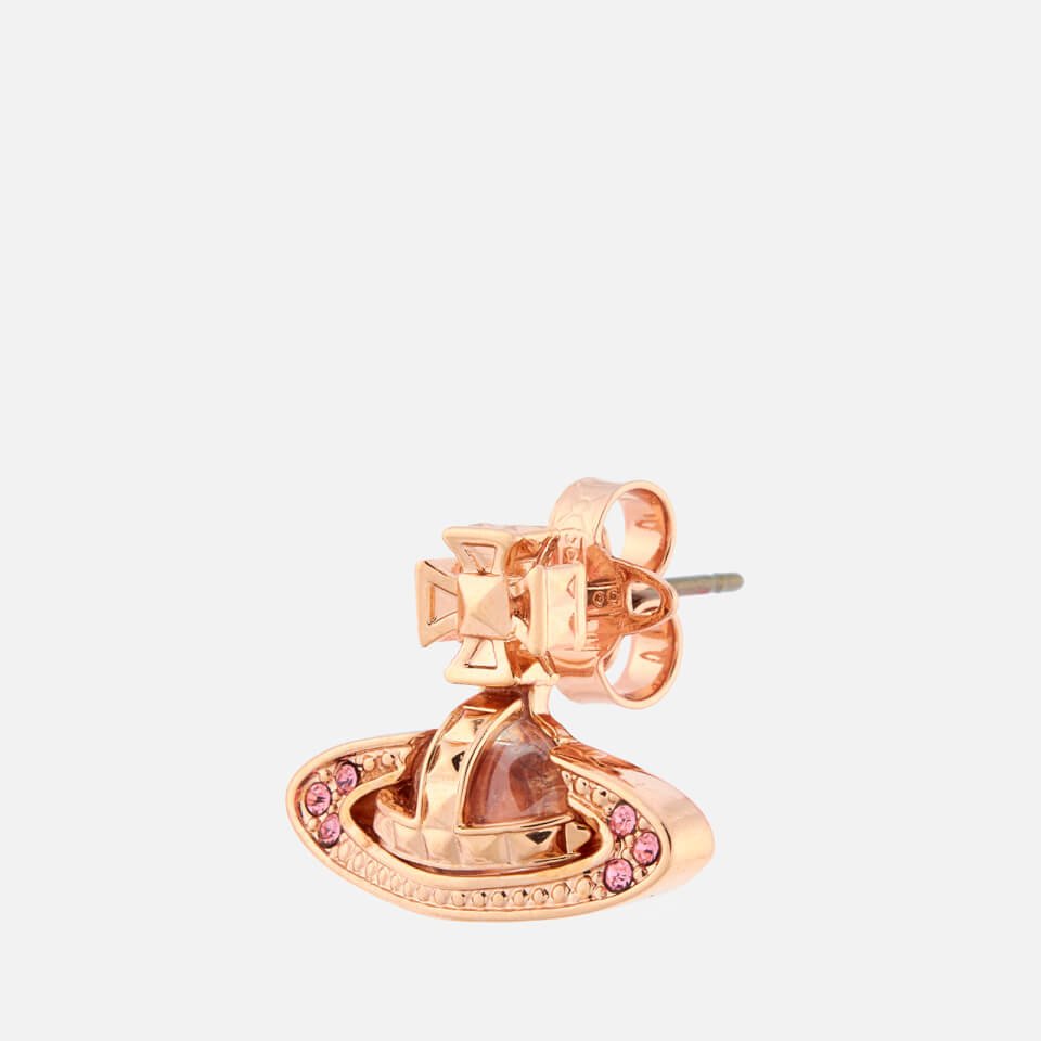 Vivienne Westwood Women's Pina Bas Relief Earrings - Pink Gold Light Rose