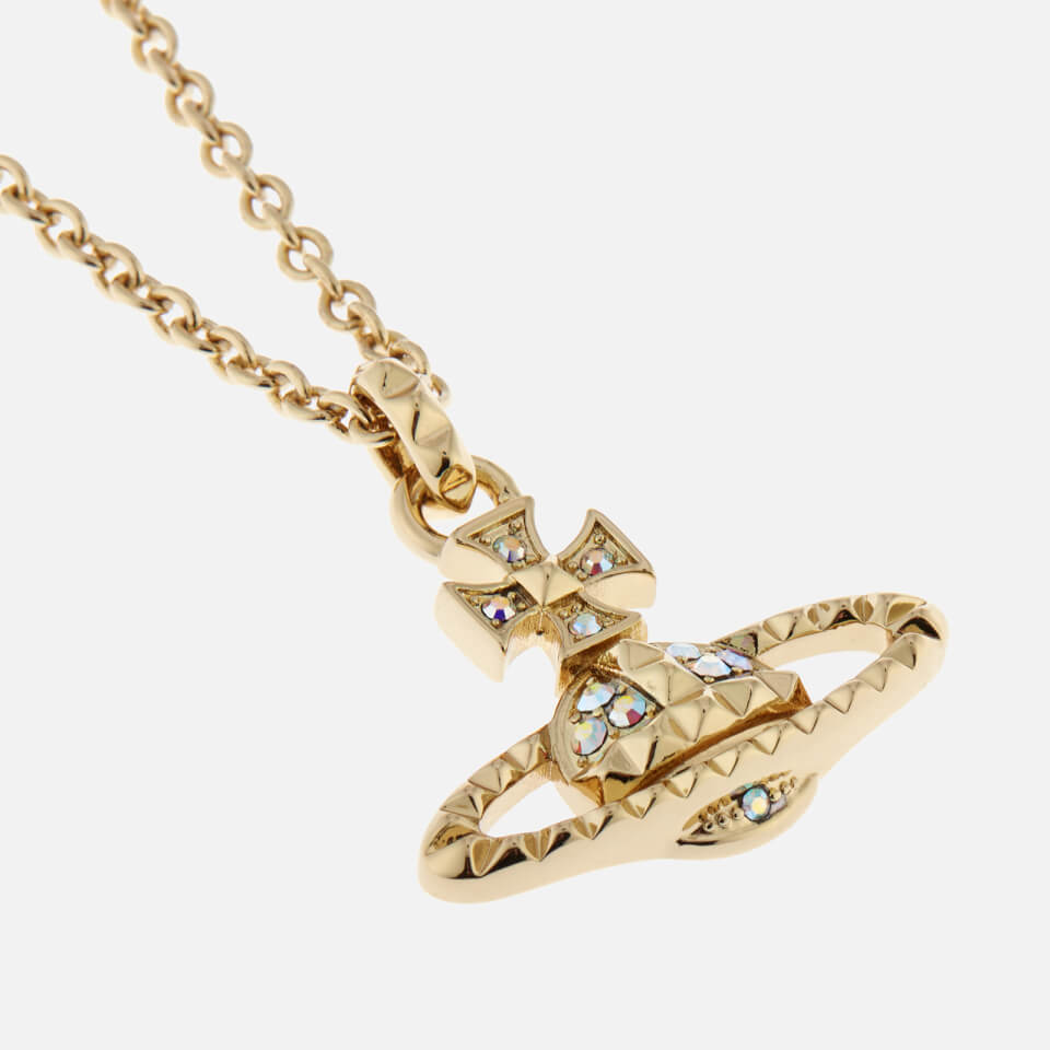 Vivienne Westwood Mayfair Bas Relief Gold-Plated Pendant