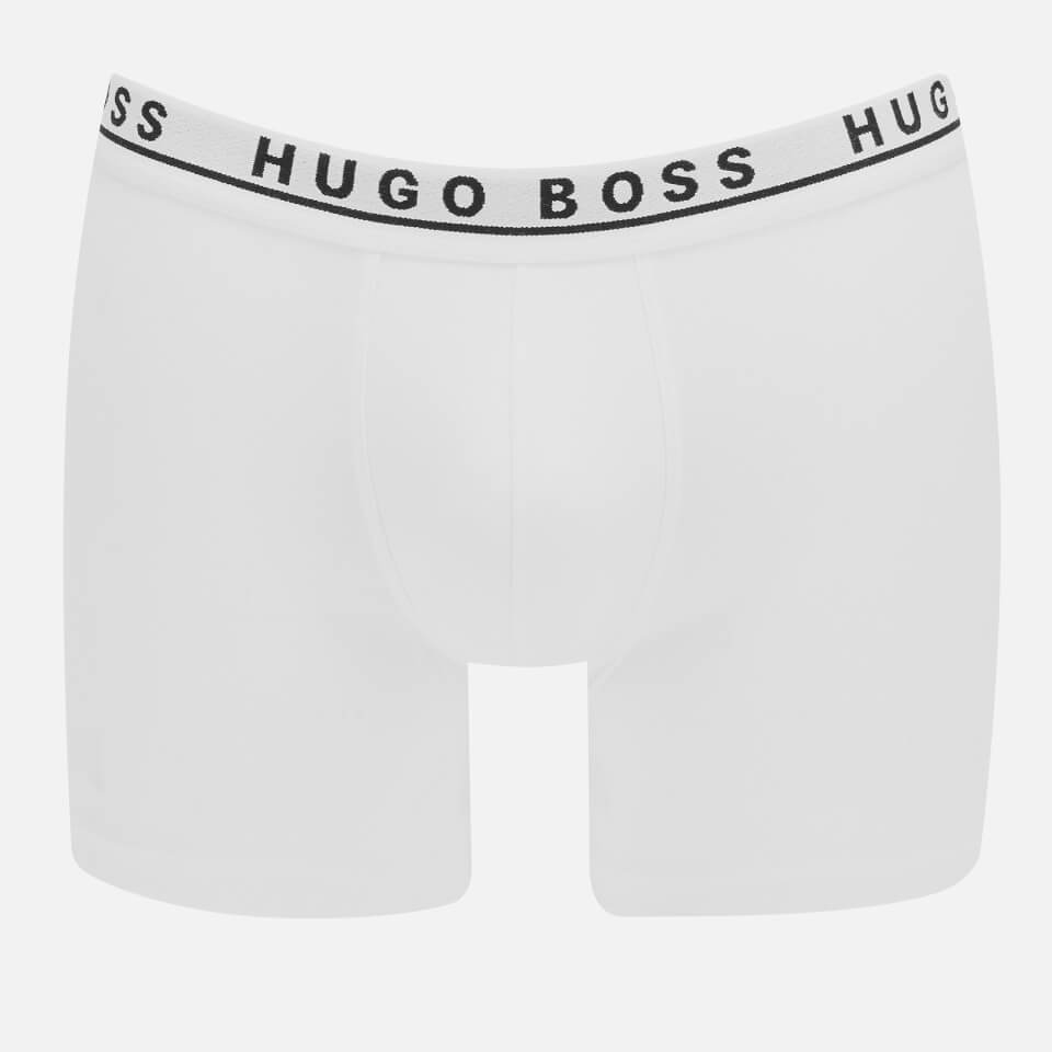 BOSS Hugo Boss Boxer Brief Long 3 Pack - White/Grey/Black