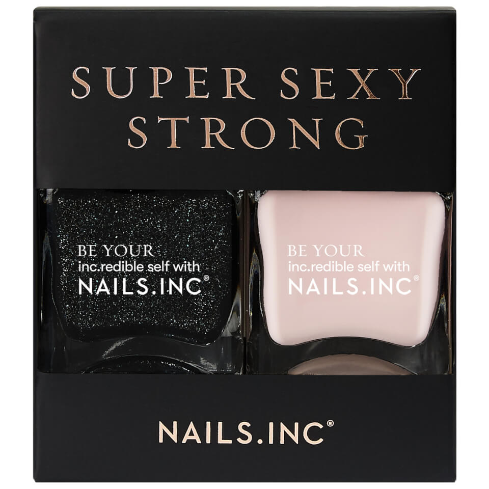 nails inc. Super Sexy Strong 14ml Duo